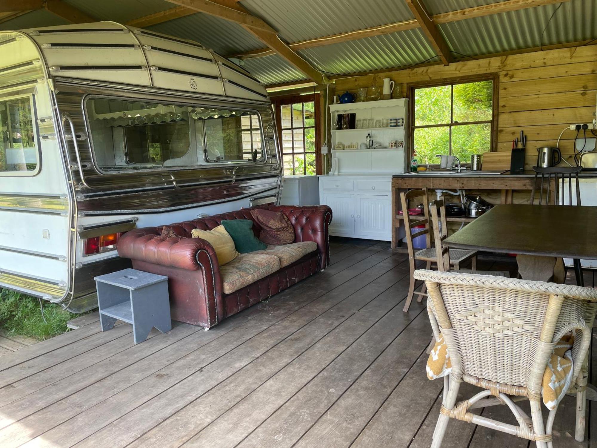 The Quarry Caravan Фалмут Экстерьер фото
